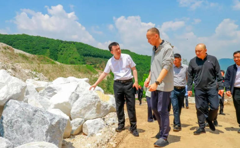 海城市委副书记、市长李扬调研检查海城市矿...